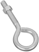 National Hardware N221-267 Eye Bolt, 3/8-16 Thread, 2 in L Thread, 1 in ID Dia Eye, 2.35 in L Shank, 160 lb Working Load